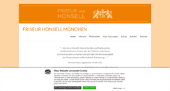 Desktop Screenshot of friseur-honsell.com